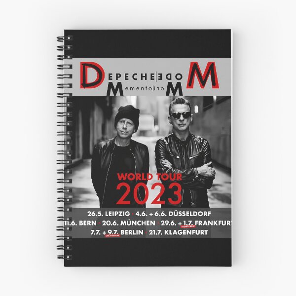 Item preview, the musician mode 2023,mode live tour memento mori memories 2024 world tour designed and sold by OatiesVance.