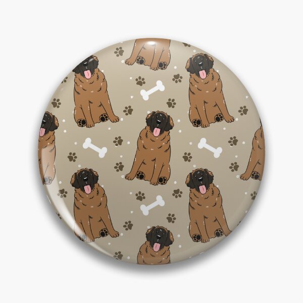 Item preview, Cute Red Leonberger Dog 1 designed and sold by Lulupainting.