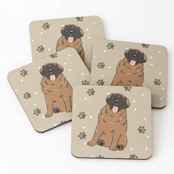 Item preview, Cute Red Leonberger Dog 1 designed and sold by Lulupainting.