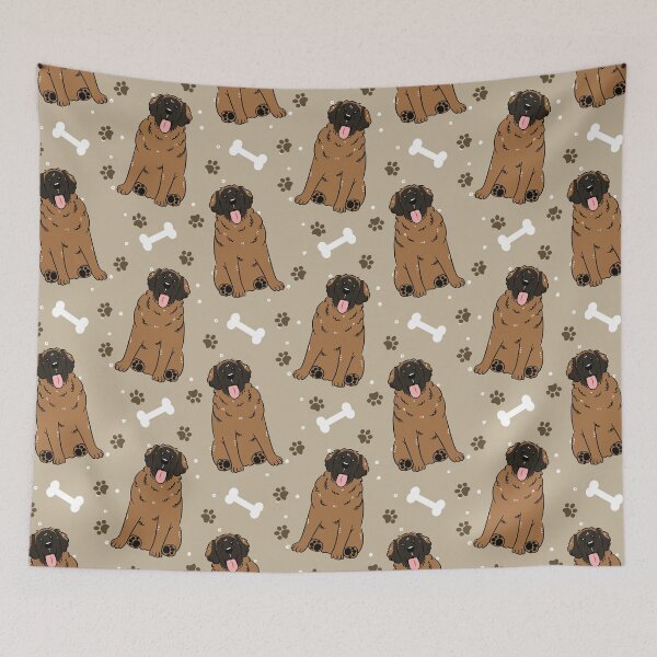 Item preview, Cute Red Leonberger Dog 1 designed and sold by Lulupainting.