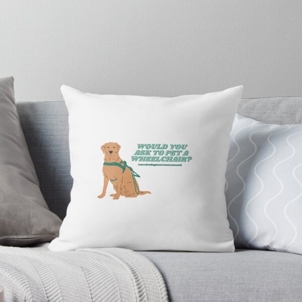 Item preview, You Wouldn’t Pet a Wheelchair- Service Dog, Forest designed and sold by Serv-Sibe.