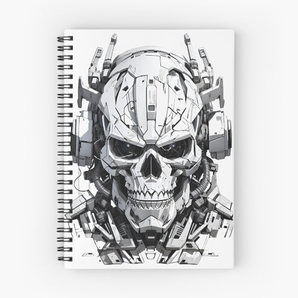 Item preview, Cyber Skull designed and sold by Hamiceis.