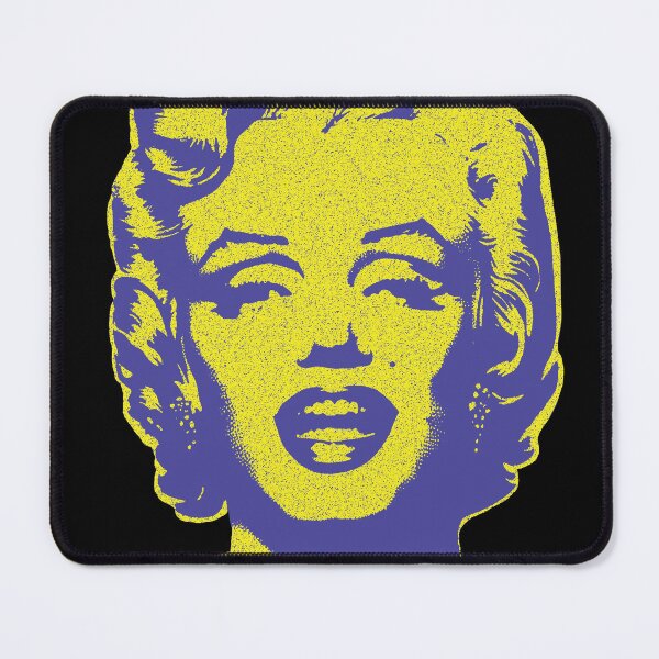 Item preview, Iconic Marilyn Monroe: Bring Glamour to Your Space! Vintage Retro Style Yellow and Blue designed and sold by pelagio.