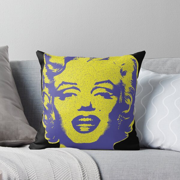 Item preview, Iconic Marilyn Monroe: Bring Glamour to Your Space! Vintage Retro Style Yellow and Blue designed and sold by pelagio.