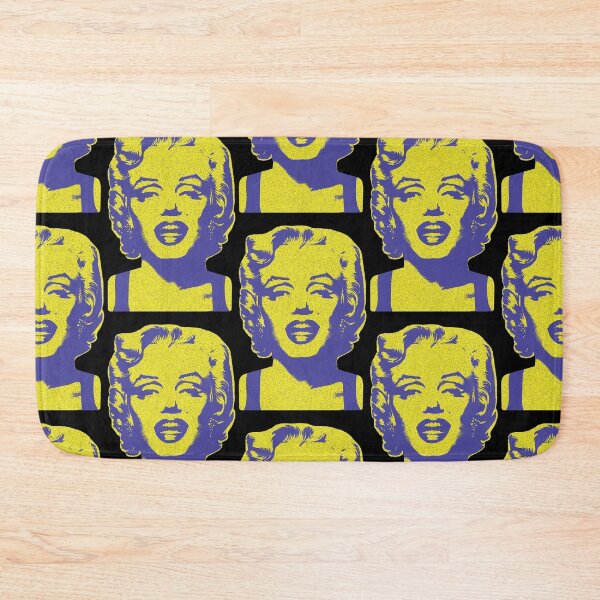 Item preview, Iconic Marilyn Monroe: Bring Glamour to Your Space! Vintage Retro Style Yellow and Blue designed and sold by pelagio.