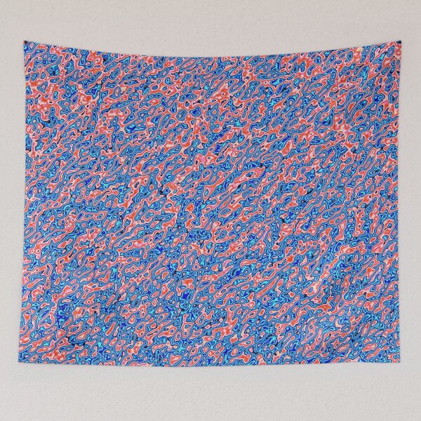 Item preview, abstract backpacks, liquid throw blankets, all designs of Atroce, designed and sold by Atroce.