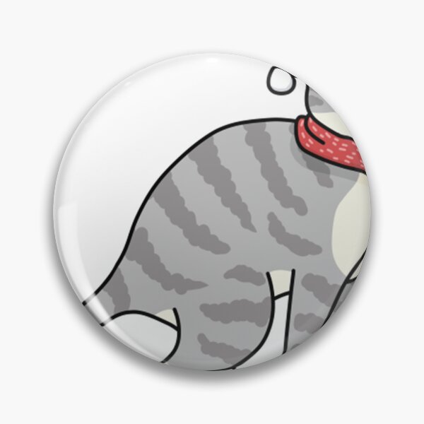 Item preview, Christmas Tabby Cat Pooping  designed and sold by AllanCIngles.