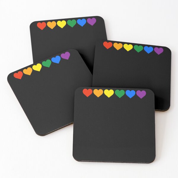 Item preview, Rainbow Pride Hearts  designed and sold by LanceMarleau.