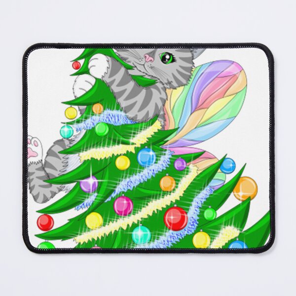 Item preview, Christmas Tree Fairy Cat designed and sold by AllanCIngles.