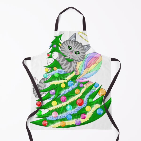 Item preview, Christmas Tree Fairy Cat  designed and sold by AllanCIngles.