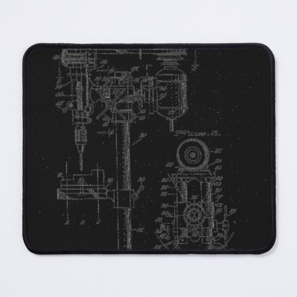 Item preview, Drill Press Patent Black designed and sold by CheriBOatman.