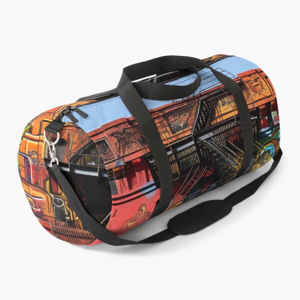 Item preview, graffiti art brownstone building print designed and sold by dcrc.