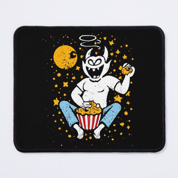 Item preview, Satan Eats Popcorn in Space Active  designed and sold by Densonone.