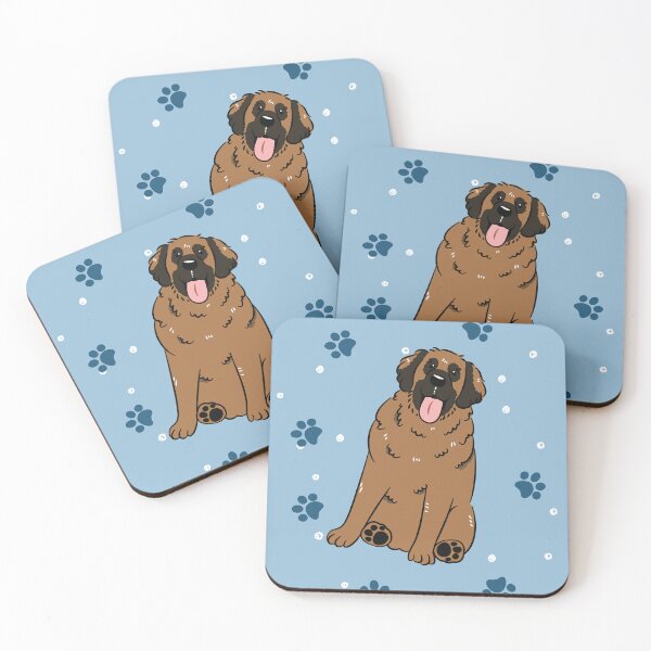 Item preview, Cute Red Leonberger Dog 2 designed and sold by Lulupainting.