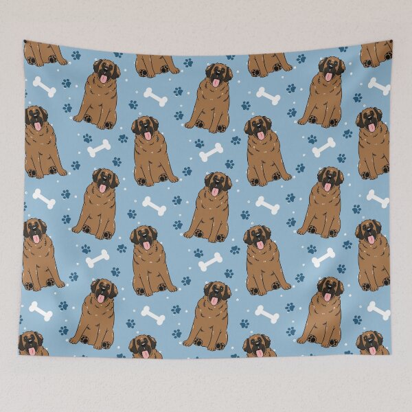 Item preview, Cute Red Leonberger Dog 2 designed and sold by Lulupainting.
