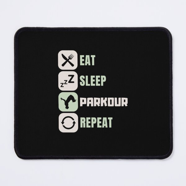 Item preview, Eat Sleep Parkour Repeat   designed and sold by Densonone.