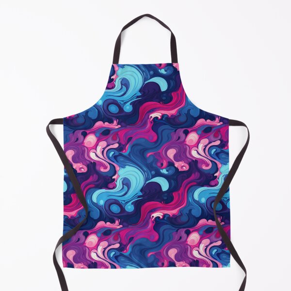 Item preview, Blue and Pink Liquid swirl Pattern designed and sold by Logic72.