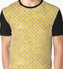 SCALES2 WHITE MARBLE & YELLOW MARBLE Graphic T-Shirt
