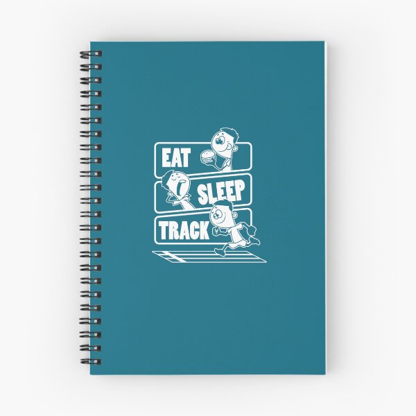 Item preview, Eat Sleep Track - Track and field Athletic Contests Gift graphic   designed and sold by Densonone.