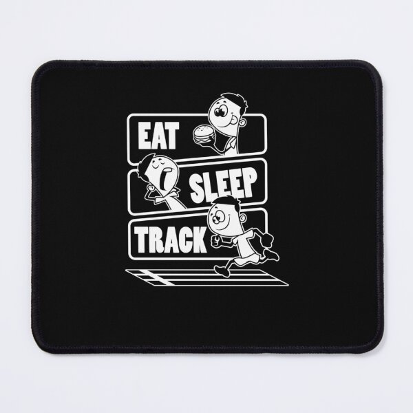 Item preview, Eat Sleep Track - Track and field Athletic Contests Gift graphic   designed and sold by Densonone.