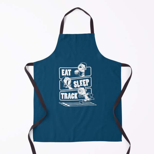 Item preview, Eat Sleep Track - Track and field Athletic Contests Gift graphic designed and sold by Densonone.