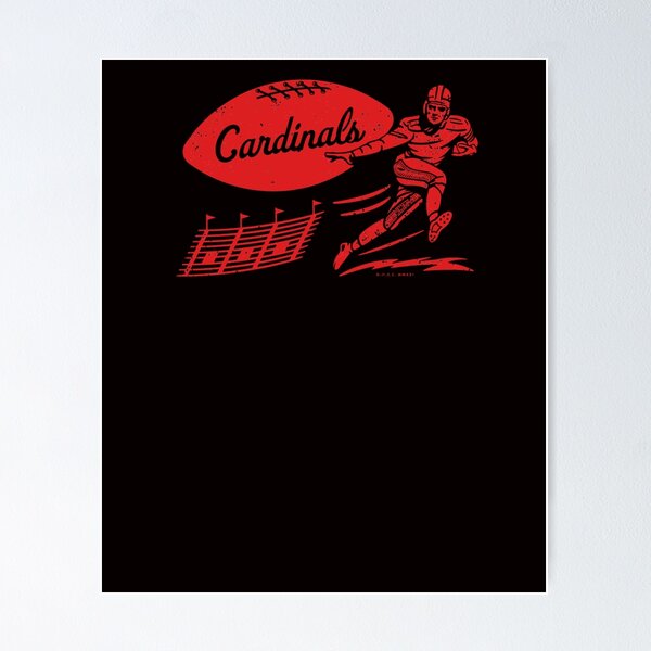 vintage st louis cardinals poster