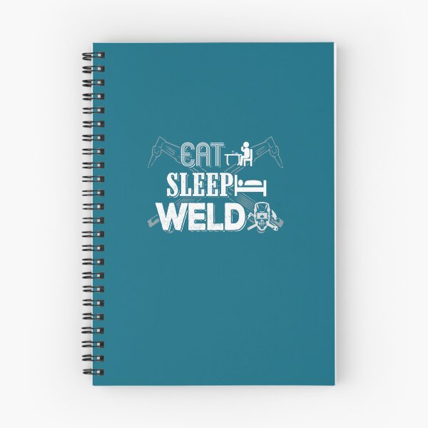 Item preview, Eat Sleep Weld Soft Screen Printed Summer Graphic Dad Gift   designed and sold by Densonone.