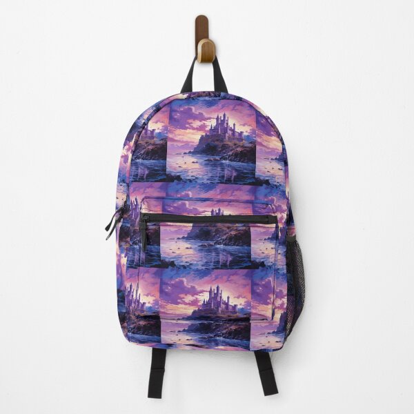 Item preview, majestic purple castle in the distance designed and sold by DanieWoods.
