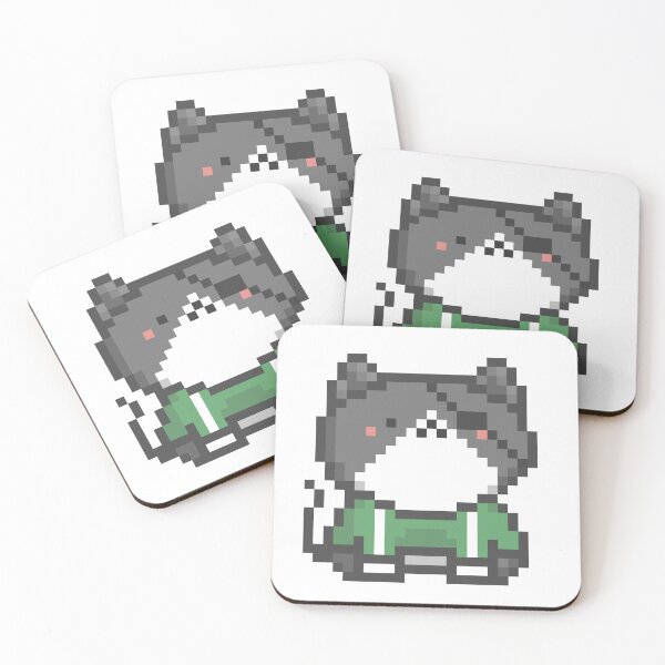 Item preview, Pixel Quiet Cat 009 designed and sold by sosorimaru.