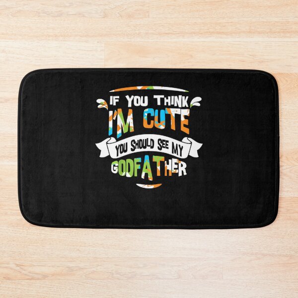 Item preview, Kids If You Think I'm Cute You Should See My Godfather designed and sold by NacheezeCloth.