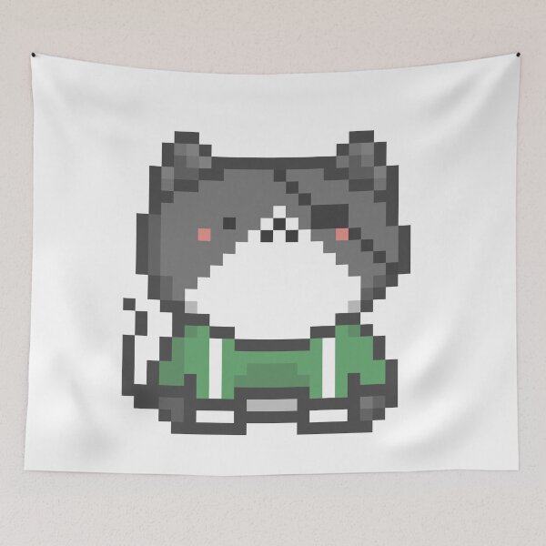 Item preview, Pixel Quiet Cat 009 designed and sold by sosorimaru.