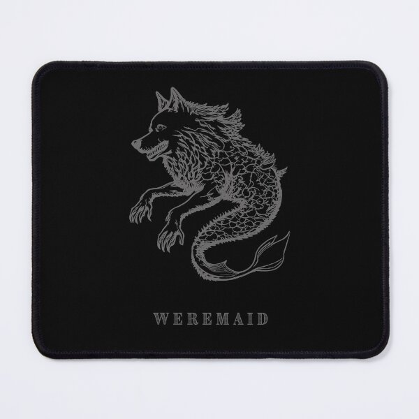 Item preview, W E R E M A I D - grey designed and sold by AlienAardvark.