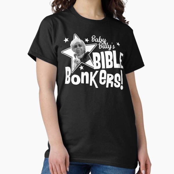 Vista previa del artículo con la obra «Locos por la Biblia de Baby Billy», diseñado y vendido por niamh-dambro.