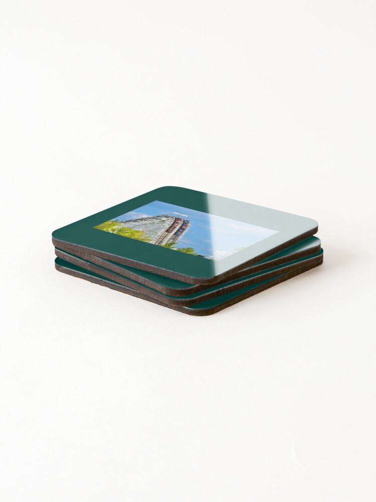 Thumbnail 4 of 5, Coasters (Set of 4), The Racer   designed and sold by RosenSchowalter.