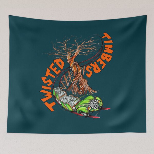 Item preview, Twisted Timbers Drawing Design   designed and sold by RosenSchowalter.