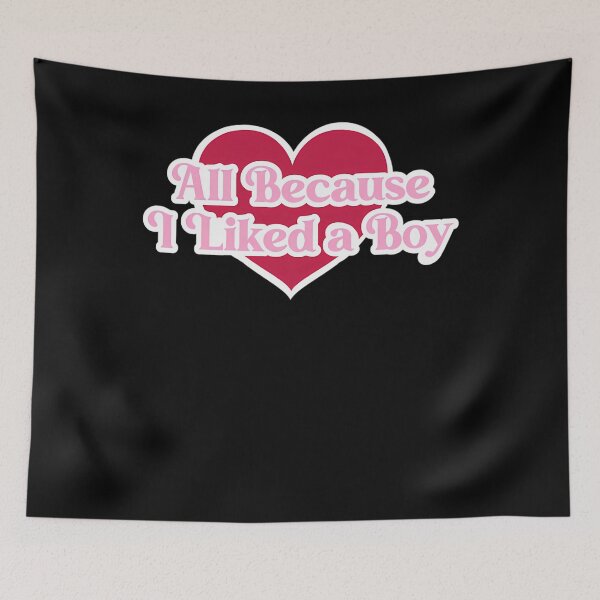Item preview, Sabrina "All because I liked a Boy" Heart  Music Quote designed and sold by ToddDyer94.
