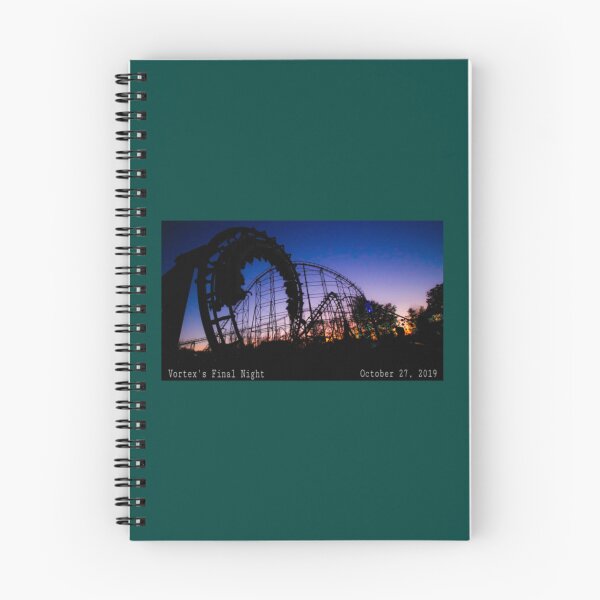 Item preview, Vortex's Final Night - Kings Island   designed and sold by RosenSchowalter.