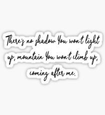 reckless love Sticker