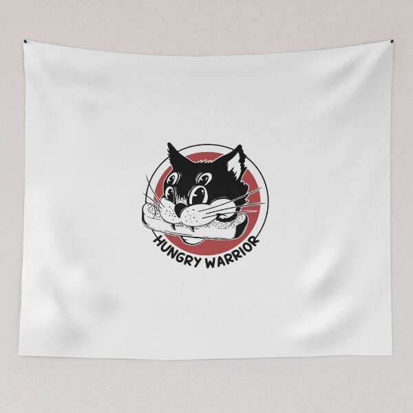 Item preview, Camiseta con gráfico de gato hambriento vintage designed and sold by WOLForDEER.