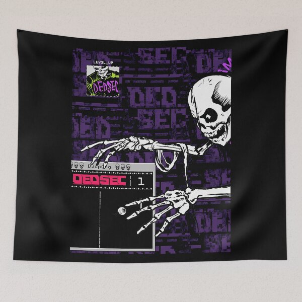 Item preview, DedsecPurpleWall designed and sold by SpringGreensS.