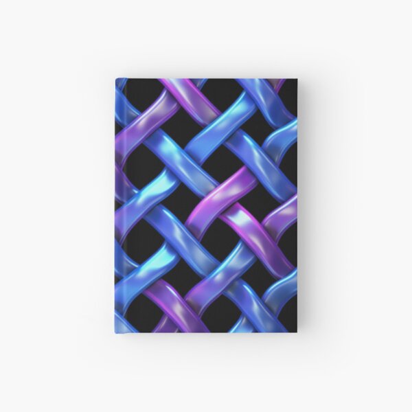 Item preview, purple and blue chain link pattern designed and sold by DanieWoods.