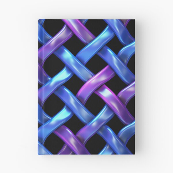 Item preview, purple and blue chain link pattern designed and sold by DanieWoods.