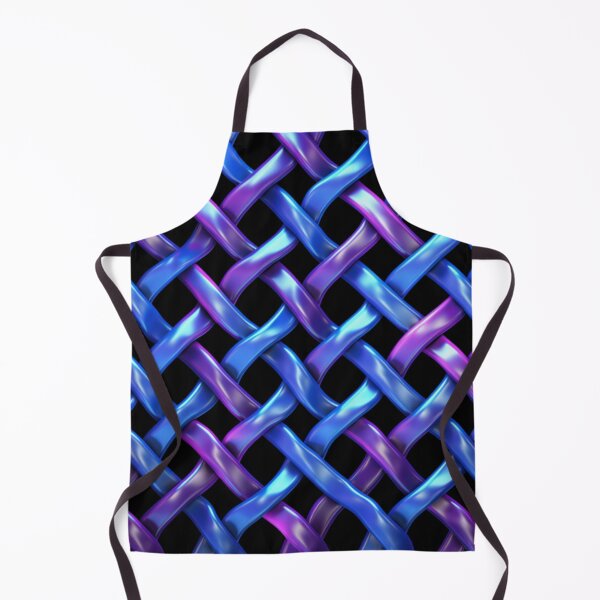 Item preview, purple and blue chain link pattern designed and sold by DanieWoods.