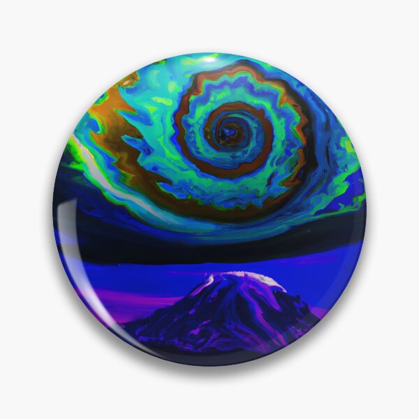 Item preview, Psychedelic Summit Mirage designed and sold by TomMade.