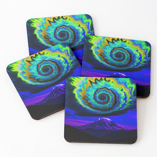 Item preview, Psychedelic Summit Mirage designed and sold by TomMade.