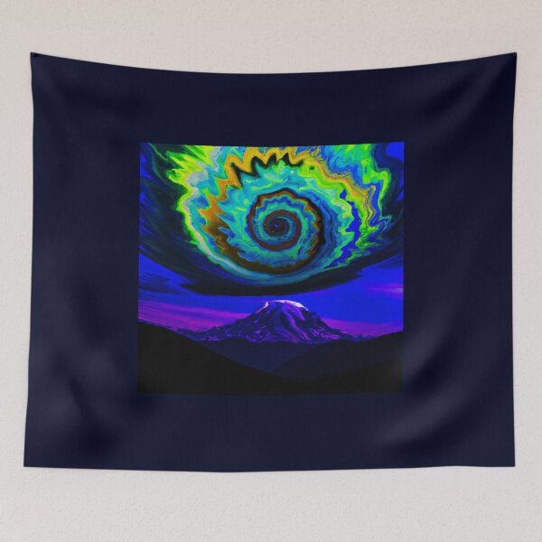 Item preview, Psychedelic Summit Mirage designed and sold by TomMade.