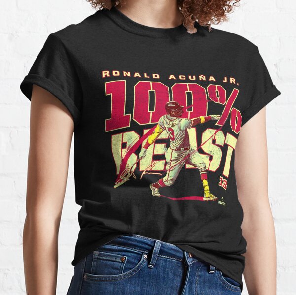  100 Percent Beast Ronald Acuna Jr Atlanta MLBPA T