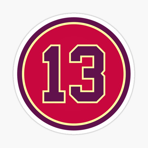 Matt Carpenter #13 Jersey Number Sticker for Sale by StickBall