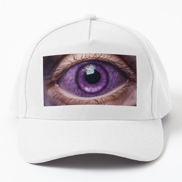 Purple Eyeball. Baseball Cap