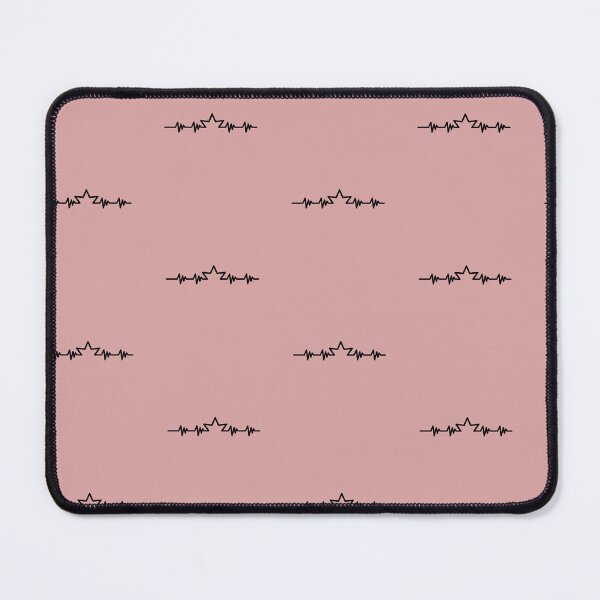 Item preview, Star design with heartbeat pattern  designed and sold by PBDigitalHub.